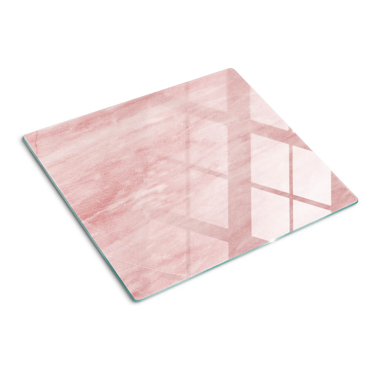 Piastra di copertura per piano cottura in ceramica 2 pezzi 2x40x52 fiori rosa copertura alzatina in