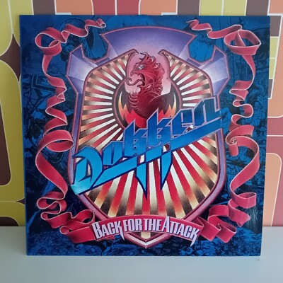 Dokken   Back For The Attack, *1st press  1987*, EKT 43, Metal Vinyl LP N°726