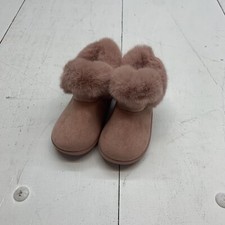 Toddler Girl Pink Fuzzy Boots Size 2