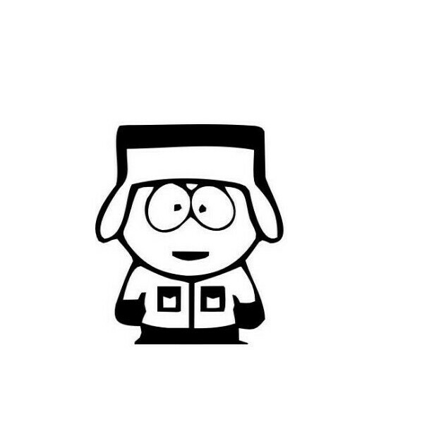SOUTH PARK KYLE 5 X 6 VINYL CAR TRUCK WINDOW DECAL WHITE STICKERS eBay
