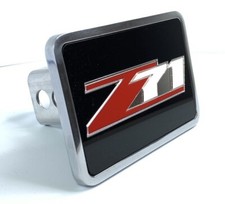 Tow Hitch Cover W Chevrolet Z71 Logo Emblem Premium Aluminum 2 2.5