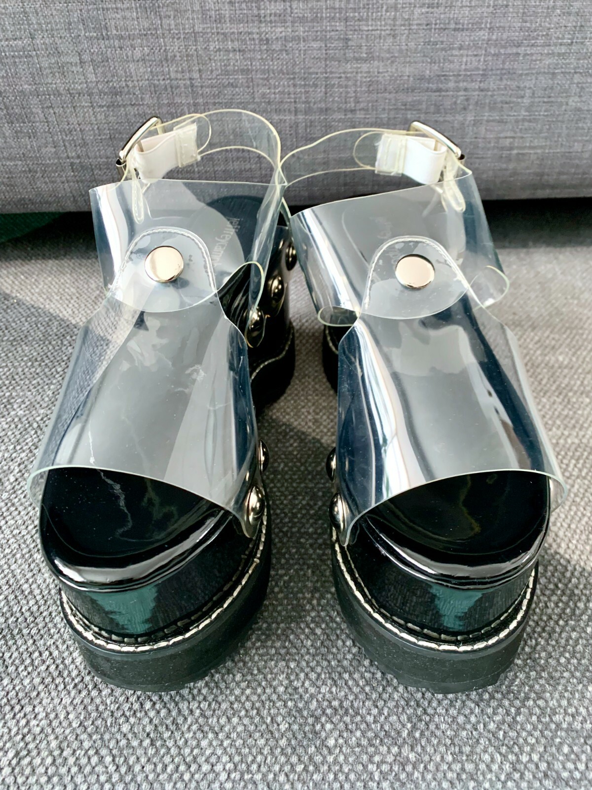 JEFFREY CAMPBELL Y2K Platform Studded Sandals - UK size 4 RRP £129 image 3