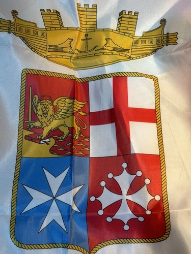 Bandiera Marina Militare Italiana, La Bandiera Della Marina - Foto 2