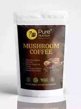 Café en poudre bio 10 champignons cerveau et mémoire Hericium Erinaceus