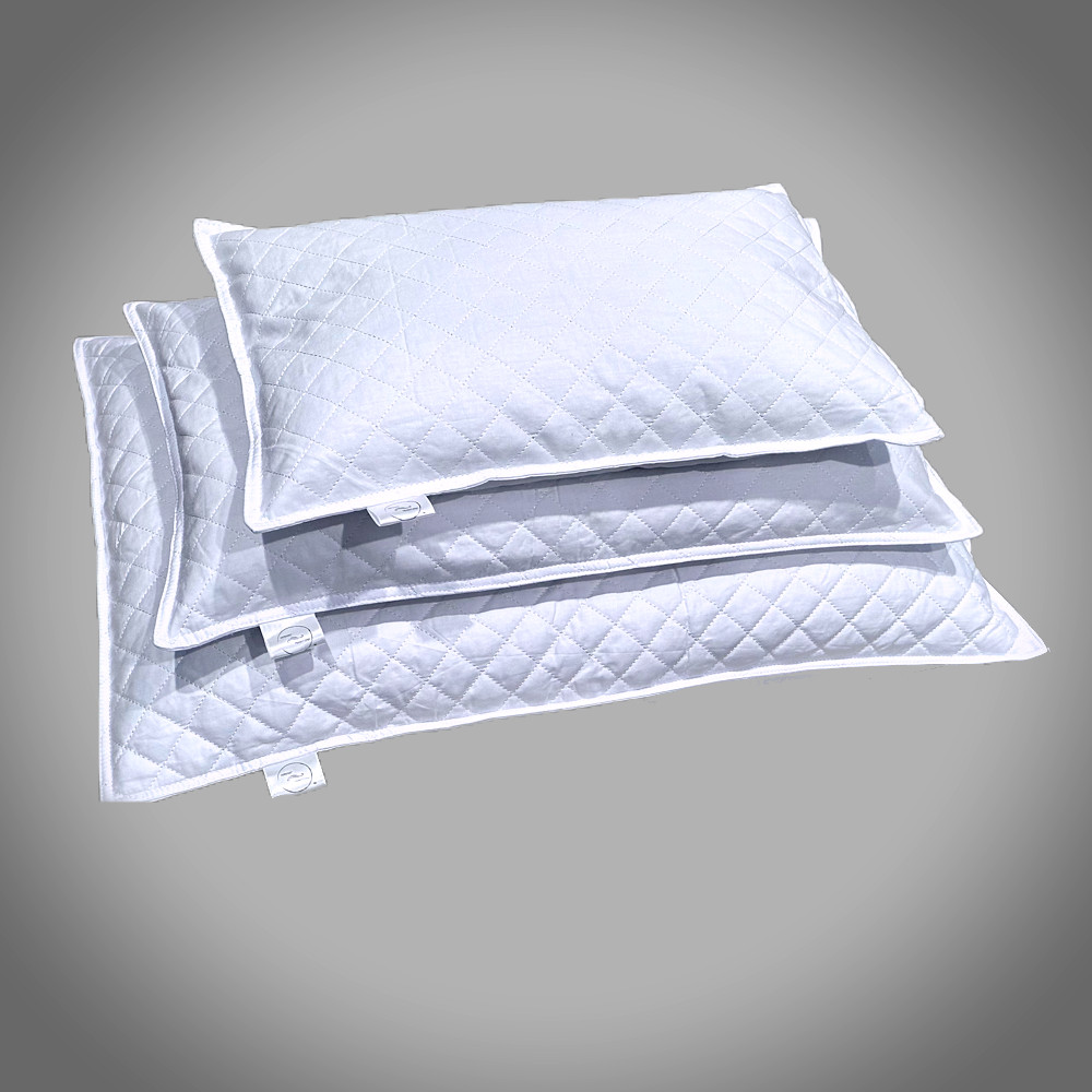 Comfort Traditions Buckwheat Pillow.  Medium Size. Organic Hull Filling.