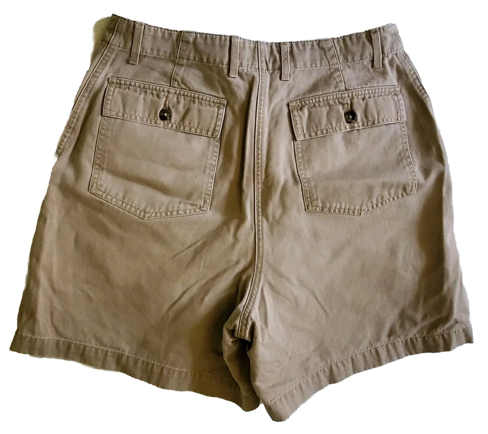 Pantalones Cortos Deportivos Jones Wear Mujer 10 Caqui Chino 100% Algodón Beige Foto 3 de 4