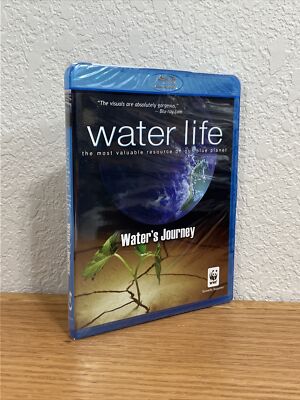 Water Life-Waters Journey (Blu-Ray/DVD/Digital, 2010) Climate Environment SEALED