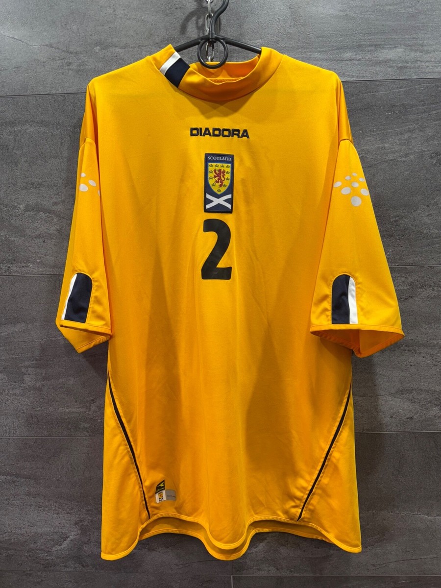 スコットランド代表　ユニフォーム　DIADORA 2004 -2006 Scotland third football shirt Diadora Soccer Jersey