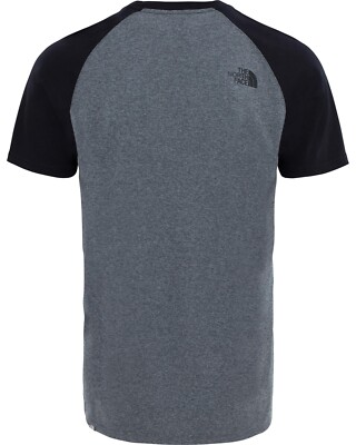 The North Face Men's Raglan Easy T-Shirt Grey Heather (S) UK