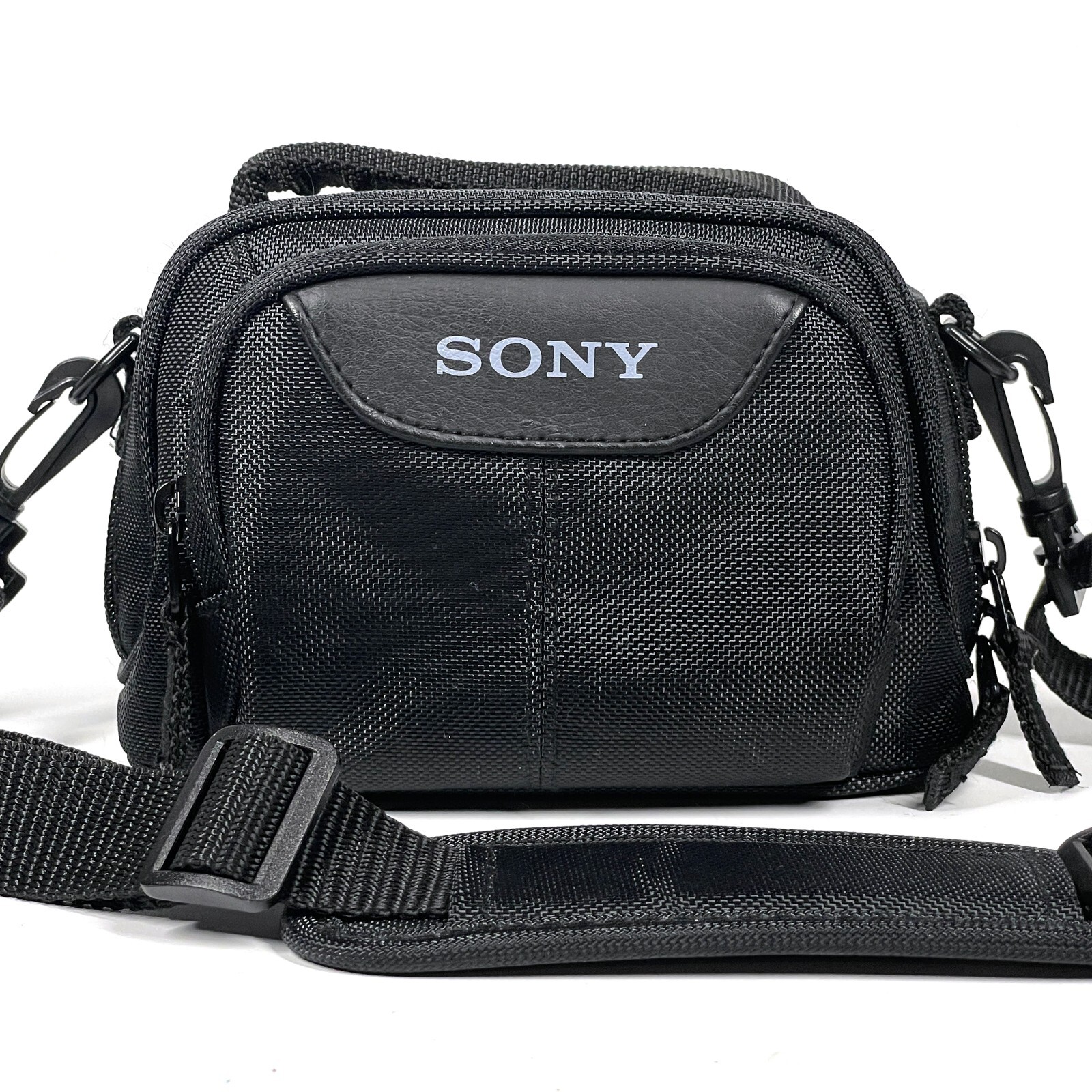Sony Camcorder Carrying Bag | 2 Pocket | Soft | Lightweight | Small 6x5x4 inches-image