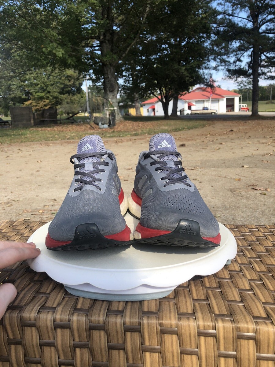 Adidas Sonic Drive Mens Size 10 Gray Scarlet Shoes Athletic Running Walking Size 9 - Adidas Sonic Drive Grey Scarlet for sale online | eBay main image 3