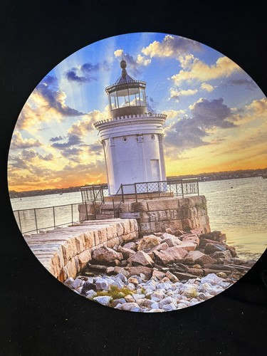 Lighted Canvas Wall Art  Sea Lighthouse,  Nautical, Ocean, Marine LED - Picture 3 of 6