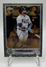 2022 Topps Gilded - Gold Etch Autos Blue Refractor #GEA-NC Nelson Cruz /50