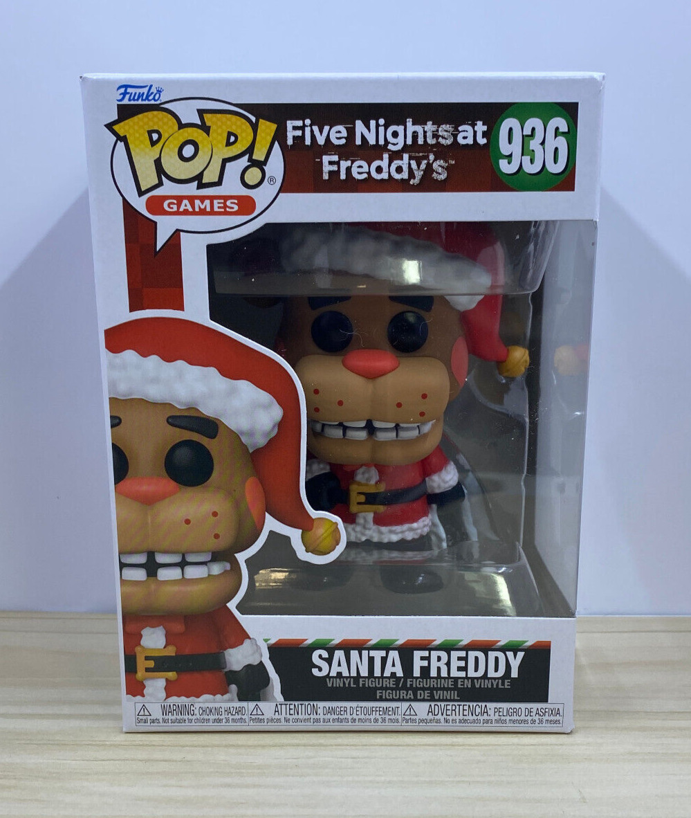  Funko Pop! Games: Five Nights at Freddy's Holiday - Freddy  Fazbear : Toys & Games