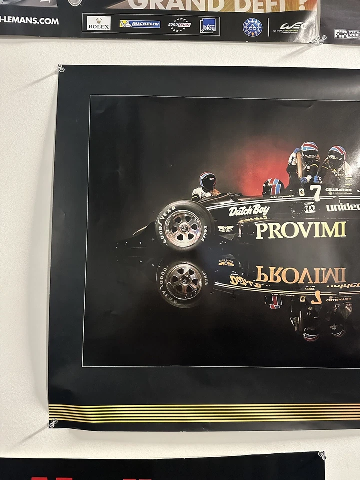 Carrito/Indycar Lola T-8900 1989 póster promocional 20x30 Foto 2 de 4