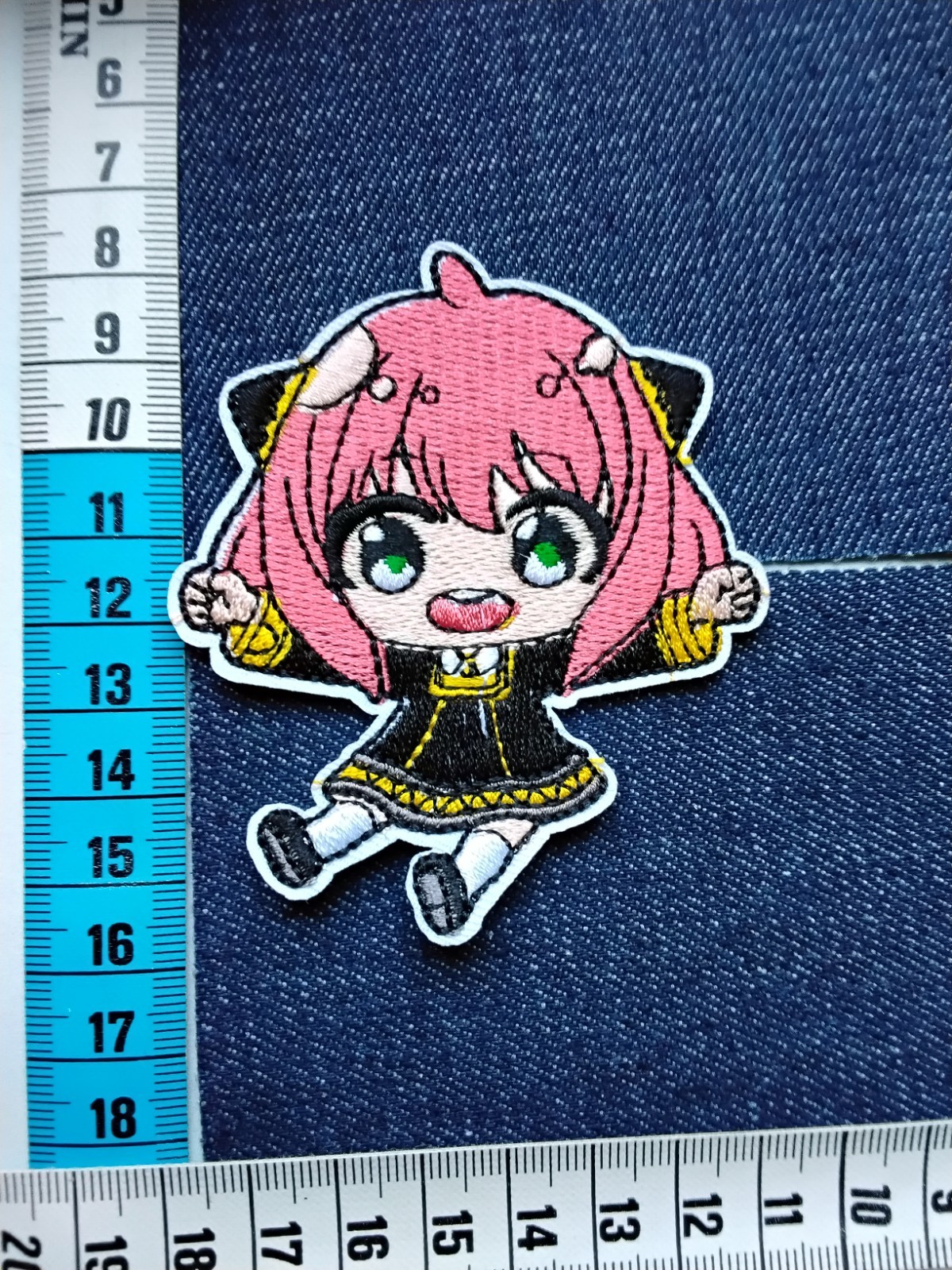 ANYA FORGER CHIBI SPY X FAMILY MANGA ANIME IRON ON PATCH THERMOCOLLANT ECUSSON