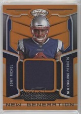 2018 Certified New Generation Jerseys Mirror Orange /399 Sony Michel #28 0a6