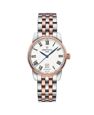 CERTINA Women Analog Automatic Casual Watch Classic Dress White Dial Waterproof