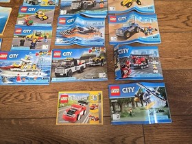 22 PC LEGO Lot of LEGO CITY CLASSIC CREATOR 3in1 CITY No Blocks
