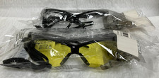 Two (2) Pair Kleenguard Nemesis Safety Glasses, Clear and Yellow - NEW