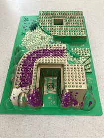 Lego Belville Golden Palace 5858 Raised Base Plate Purple Green