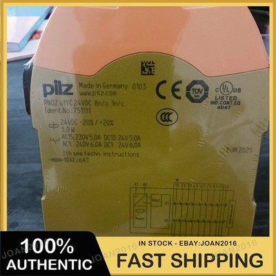 1x NEW PILZ  751111  PNOZ s11 C 24VDC 8 n/o 1 n/c SAFETY RELAY