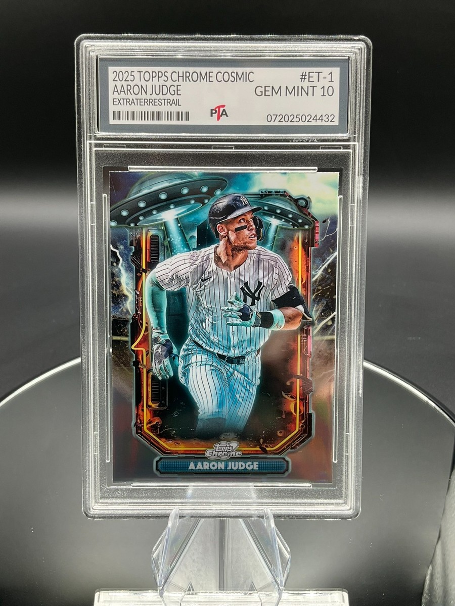 2025 Topps Chrome Cosmic Aaron Judge 