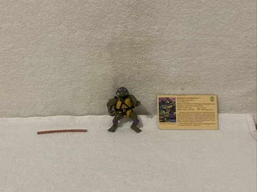 1988 Soft Head Donatello TMNT Teenage Mutant Ninja Turtles FREE SHIP