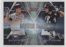2016 Bowman's Best Mirror Image Buster Posey Zack Collins #MI-8 0e3