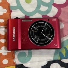 Samsung ST93 Red Compact Digital Camera 16MP 5x Optical Zoom Built-In Flash