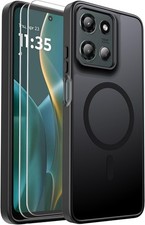 For Motorola Moto G 5G 2025 Magnetic Shockproof Case Cover  Screen Protector