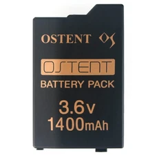 OSTENT Real 1400mAh 3.6V Li-ion Battery Replacement for Sony PSP 2000 3000 PSP-S