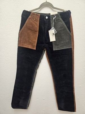 NEW MNML Men s Color Block Corduroy Pants 31X30 (Retail $90) includes GIFT