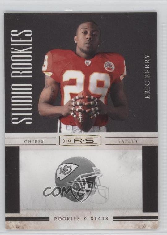2010 Panini Rookies & Stars Studio Rookies Gold 220/500 Eric Berry #7 RC 9y7