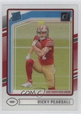 2024 Panini Clearly Donruss Rated Rookie Ricky Pearsall #65 13o2