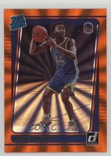 2021-22 Panini Donruss Rated Rookie Holo Orange Laser Moses Moody #234 1l2z