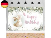 Geburtstag Deko FüR MäDchen, Geburtstag Banner Stoff Schild Plakat, Happy B