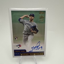 🔥Yariel Rodriguez 2024 Topps Archives 2000 Fan Favorites RC AUTO Blue Jays YR2