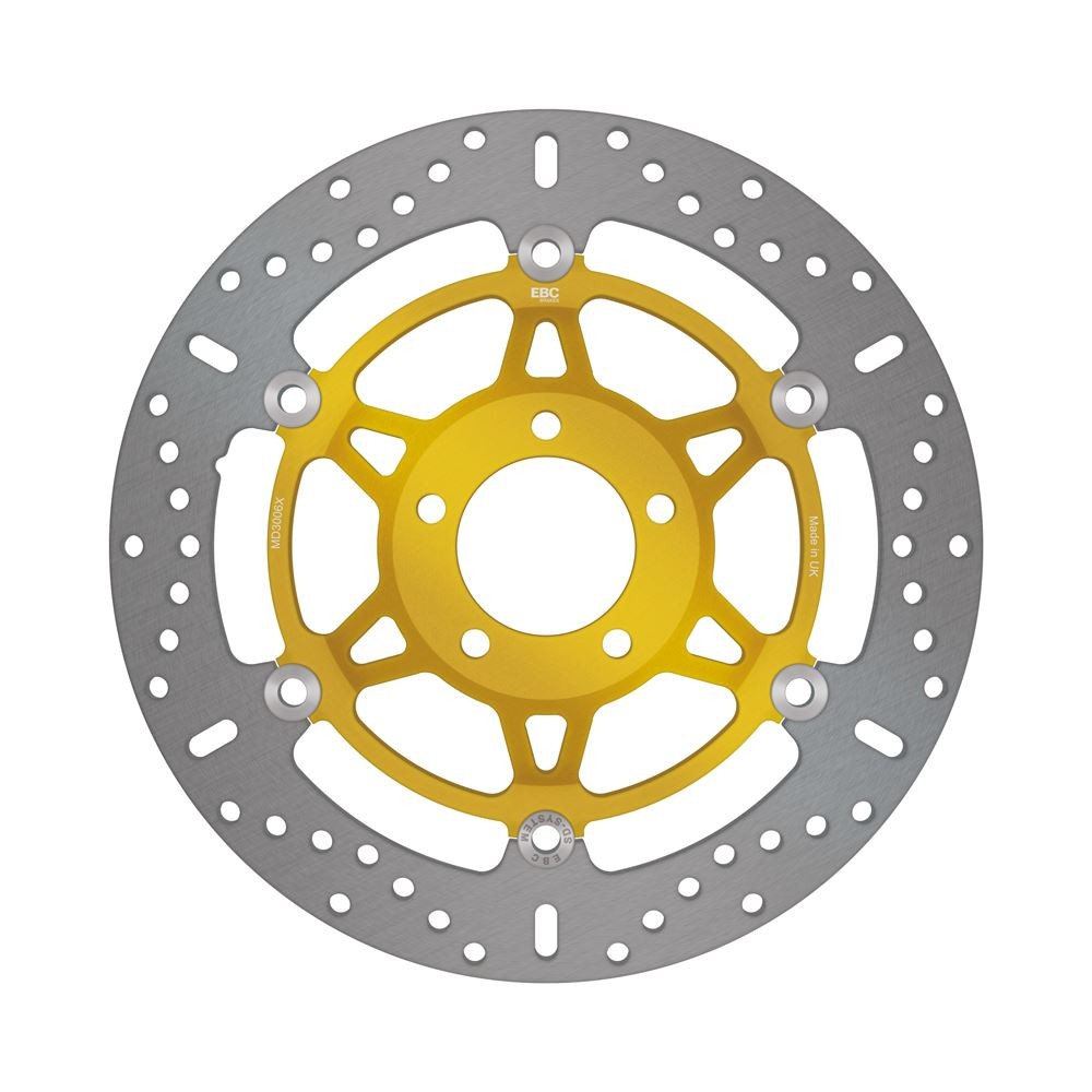 EBC S/Steel Float X Brake Disc FLHS for Suzuki GSF 1200 Bandit 6 Piston 2001-05