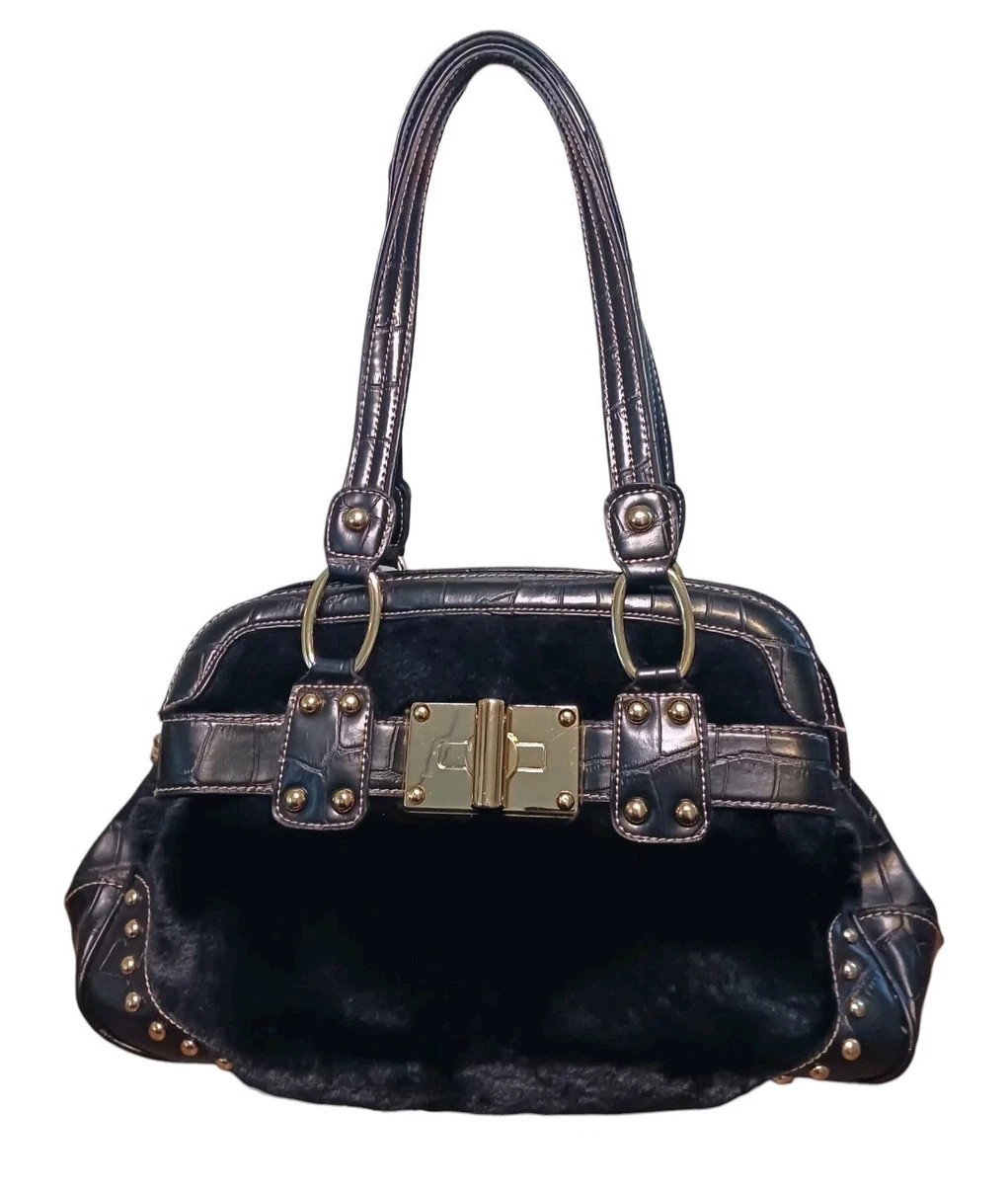 Kathy Van Zeeland Women's Faux Fur Exterior Bags & Handbags for