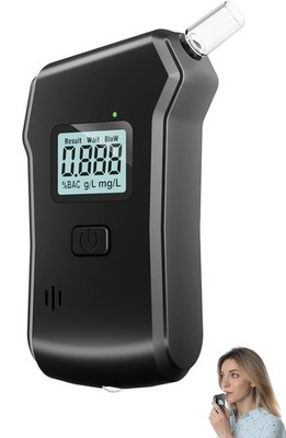 Professional Grade LCD Accuracy Breathalyzer Device Alcohol Tester 2026 Model