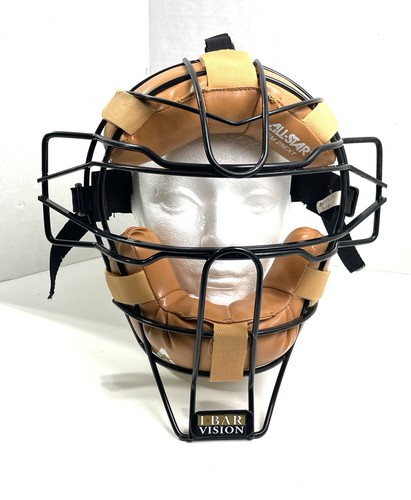 ALL-STAR Umpire/Catcher's Mask FM 25EXT Baseball Protective Gear w/ I-BAR VISION