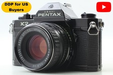CLA'd Near MINT Pentax K2 55mm f/1.8 35mm SLR Film Camera From JAPAN