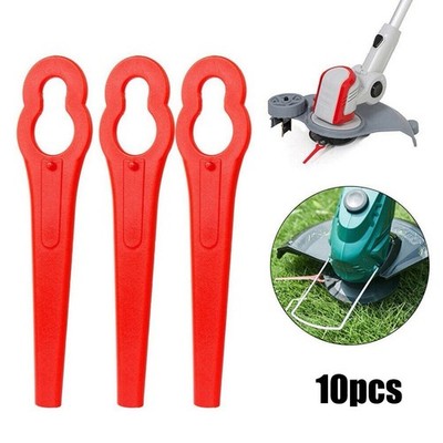 10x/set Replacement Plastic Blades For Einhell Cordless Grass Trimmer GE-CT 18