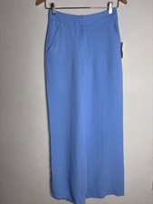 Veronica Beard High-Rise Pants Blue Sky Women's Size 0 flawed