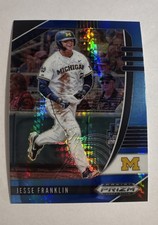 2020 Panini Prizm Draft Picks Jesse Franklin V #PDP97 Blue & Carolina Blue Prizm