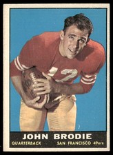 John Brodie 1961 Topps #59 - San Francisco 49ers