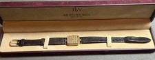 Raymond Weil 18k Gold Electroplate 1986 Womens Watch Original Box 5730 Model