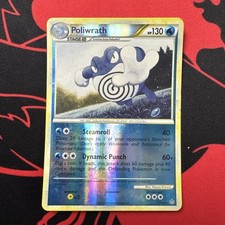 Poliwrath 21/95 Unleashed Reverse Holo Rare Pokemon Card NM/LP+