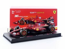 BBURAGO 1/43 - FERRARI SF-24 - WINNER MONACO GP 2024 C. LECLERC 36843-LMONACO